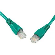 SOLARIX patch kábel CAT6 UTP PVC 2m zelený snag-proof