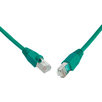 SOLARIX patch kábel CAT6 UTP PVC 5m zelený snag-proof