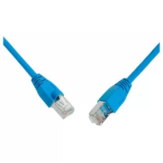 SOLARIX patch kábel CAT5E SFTP PVC 1m modrý