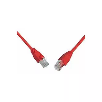 SOLARIX patch kábel CAT5E SFTP PVC 3m červený