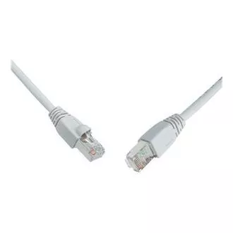 SOLARIX patch kábel CAT6 SFTP PVC 2m šedý snag-proof