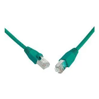 SOLARIX patch kábel CAT6 SFTP PVC 2m zelený SOLARIX patch kábel CAT6 SFTP PVC 2m zelený