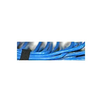 Obojstranný suchý zips Solarix, šírka 10mm, 25m, čierny