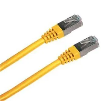 Patchkábel S/FTP, Cat6, 2xRJ45, 2m žltý Patchkábel S/FTP, Cat6, 2xRJ45, 2m žltý