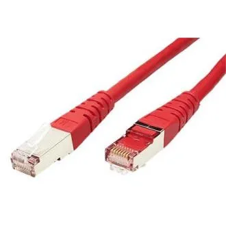 Patchkábel S/FTP, Cat6, 2xRJ45, 3m červený