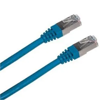 Patchkábel S/FTP, Cat6, 2xRJ45, 5m modrý Patchkábel S/FTP, Cat6, 2xRJ45, 5m modrý