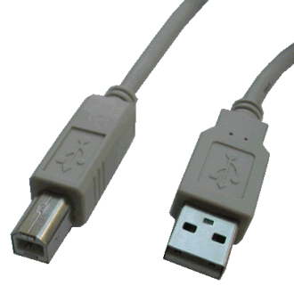DATACOM Cable USB 2.0 2m AB (pre tlačiarne)