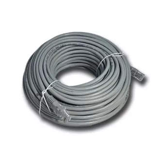 DATACOM Patchkábel 30m, UTP, Cat5e, RJ45, sivý DATACOM Patchkábel 30m, UTP, Cat5e, RJ45, sivý