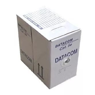 DATACOM FTP Cat5e PVC kábel 305m (lanko) sivý