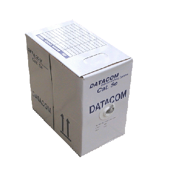 DATACOM UTP Cat5e PVC kábel 305m (lanko) čierny