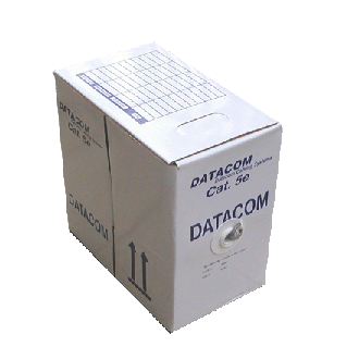 DATACOM FTP Cat5e PVC kábel 305m (drôt), sivý