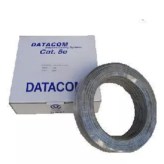 DATACOM UTP drôt cat5e bal.100m šedý