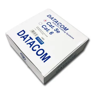 Metráž DATACOM UTP drôt CAT5E PVC 50m šedý Metráž DATACOM UTP drôt CAT5E PVC 50m šedý