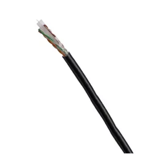 DATACOM UTP drôt CAT6 PE 100m čierny OUTDOOR DATACOM UTP drôt CAT6 PE 100m čierny OUTDOOR