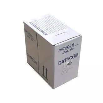 DATACOM UTP flex, Cat5e PVC, sivý, 305m, lanko DATACOM UTP flex, Cat5e PVC, sivý, 305m, lanko