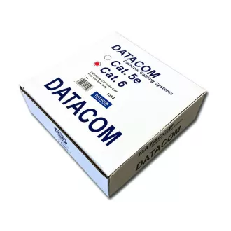 DATACOM UTP flex, Cat6 PVC, sivý, 50m, lanko DATACOM UTP flex, Cat6 PVC, sivý, 50m, lanko