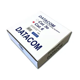 DATACOM UTP flex, Cat6 PVC, sivý, 50m, lanko DATACOM UTP flex, Cat6 PVC, sivý, 50m, lanko