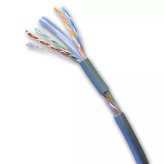 DATACOM UTP flex, Cat6 PVC, sivý, 100m, lanko DATACOM UTP flex, Cat6 PVC, sivý, 100m, lanko