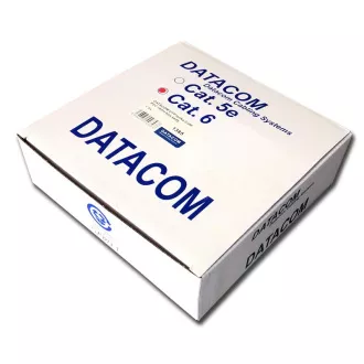 DATACOM UTP flex, Cat6 PVC, sivý, 100m, lanko DATACOM UTP flex, Cat6 PVC, sivý, 100m, lanko