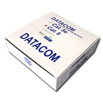DATACOM UTP flex, Cat6 PVC, sivý, 100m, lanko DATACOM UTP flex, Cat6 PVC, sivý, 100m, lanko