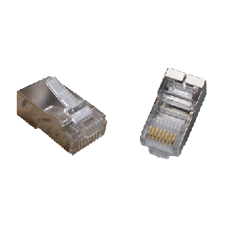 DATACOM Konektor RJ45 STP Cat5e 8p8c 100 ks, pre drôt