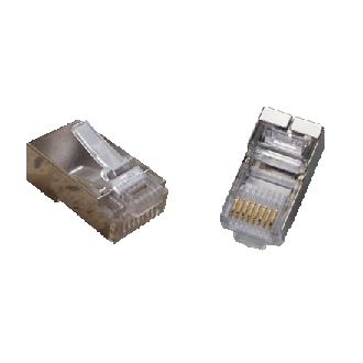 DATACOM Konektor RJ45 STP Cat5e 8p8c 100 ks, pre drôt DATACOM Konektor RJ45 STP Cat5e 8p8c 100 ks, pre drôt
