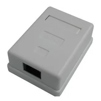 DATACOM Jednozásuvka nad omietku-1xRJ45, Cat5e UTP