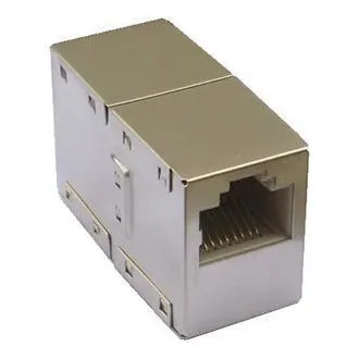 DATACOM Spojka 2 x RJ45 STP Cat5E (silver)