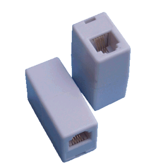 DATACOM Spojka 2 x RJ11 (6p4c) plast DATACOM Spojka 2 x RJ11 (6p4c) plast