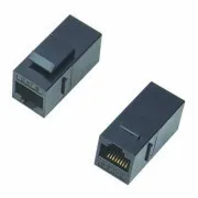 DATACOM Spojka panel UTP 2 x RJ45 (8p8c) Cat5e, priama, plast