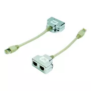 DATACOM "Y" adaptér STP CAT5E PC/PC+TEL