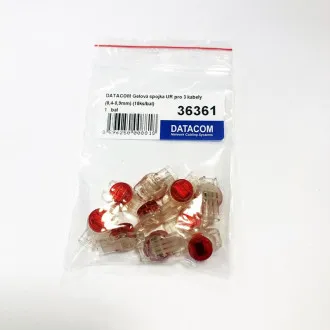 DATACOM Gélová spojka UR pre 3 káble (0,4-0,9mm) (10ks/bal) DATACOM Gélová spojka UR pre 3 káble (0,4-0,9mm) (10ks/bal)