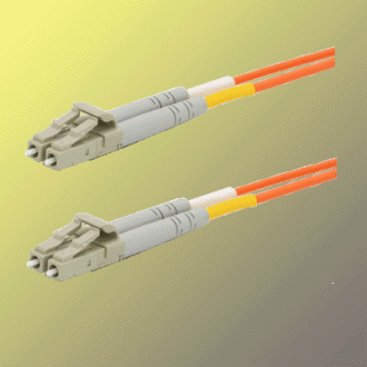 Optický patchkábel duplex LC-LC, 50/125 um MM, 2m, OM2