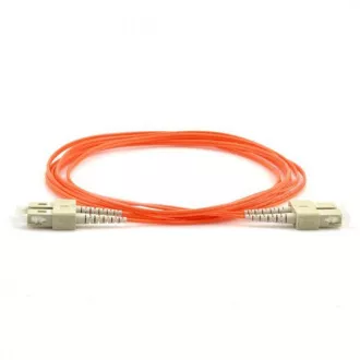 Optický patch cord duplex SC-SC 50/125 2m MM OM4
