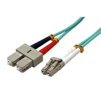 Optický patch cord Duplex LC-SC 50/125 2m MM OM4 Optický patch cord Duplex LC-SC 50/125 2m MM OM4