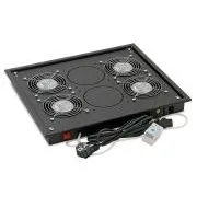 Vent.j. horný (spodný) 4x ventilátor 220V/92W Čierna