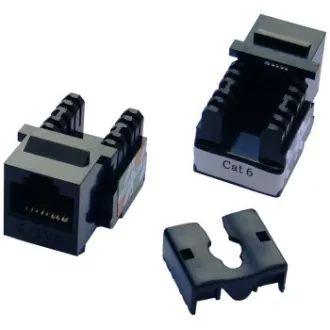 DATACOM Keystone cat6 black UTP DATACOM Keystone cat6 black UTP