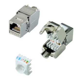 DATACOM STP Keystone 10G RJ45 CAT6A samorezný DATACOM STP Keystone 10G RJ45 CAT6A samorezný