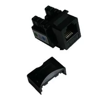 DATACOM Keystone UTP RJ12 Cat3 (DUAL) čierny