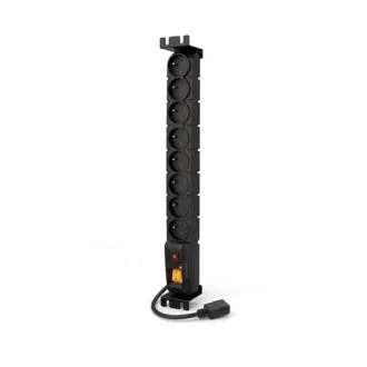 19" napájací panel ACAR S8/3m 8x230V-3m IEC320 C14 19" napájací panel ACAR S8/3m 8x230V-3m IEC320 C14