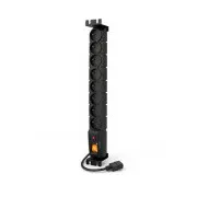 19" napájací panel ACAR S8/3m 8x230V-3m IEC320 C14