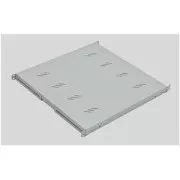 19' polica A4 perforovaná 1U/750mm,max.80kg čierna