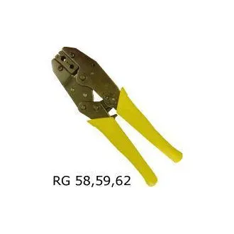 Konektorovacie kliešte RG58/59 račna Konektorovacie kliešte RG58/59 račna
