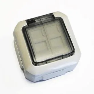 ABB Dátová zásuvka OUTDOOR IP54 UTP CAT5E 2xRJ45 ABB Dátová zásuvka OUTDOOR IP54 UTP CAT5E 2xRJ45