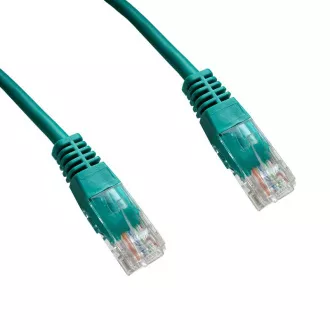 DATACOM patch cord UTP cat5e 5M zelený DATACOM patch cord UTP cat5e 5M zelený