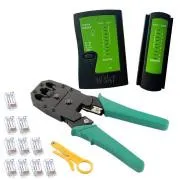 W-Star Sada náradia pre sieťárov WS193, tester UTP, kliešte RJ45 RJ11, narážač, 10x RJ45