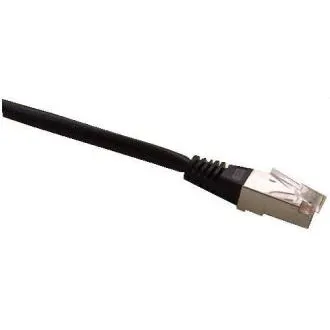 Patch cord FTP cat5e 0,25M čierny Patch cord FTP cat5e 0,25M čierny