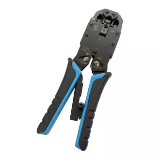 W-Star Kliešte UTP RJ45/ RJ12/RJ11 PROFI s račňou bez orezávača izolácie W-Star Kliešte UTP RJ45/ RJ12/RJ11 PROFI s račňou bez orezávača izolácie