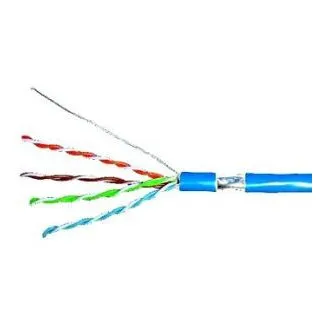 Kábel F/UTP Cat.5e 4x2xAWG24, LS0H plášť modrý, box 305m Kábel F/UTP Cat.5e 4x2xAWG24, LS0H plášť modrý, box 305m