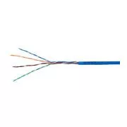 Kábel U/UTP Cat5e AWG24 PVC Eca modrý 305m